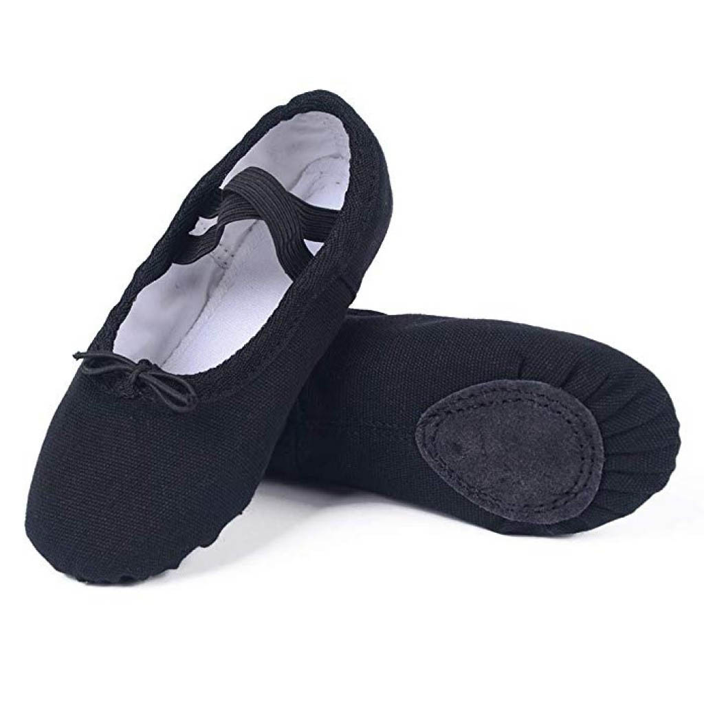 bloch split sole canvas ballet shoes